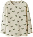 Lil' Atelier Blouse - NmmLayo - Coconut Milk/Airplane