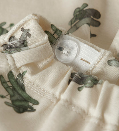 Lil Atelier Bukser - NbmLayo - Coconut Milk/Airplane