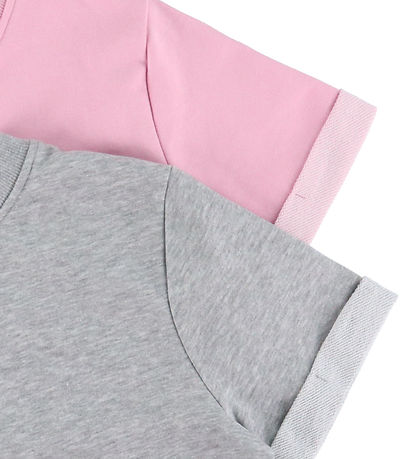 Kids Only Kjole - 2-pak - KogIvy - Lilac Sachet/Light Grey Melan