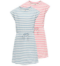 Kids Only Kjole - 2-pak - KogMay - Romance Rose/Soft Chambray/Cl