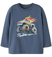 Name It Bluse - NmmDisa - Vintage Indigo