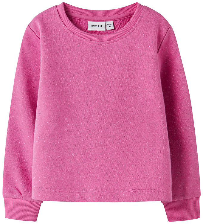 NAME IT Glimmer Sweatshirt Ditter Strawberry Moon