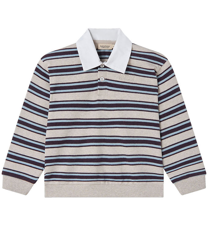 MarMar Polobluse - Modal - Thanos - College Stripe