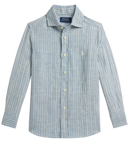 Polo Ralph Lauren Skjorte - Blue Cream