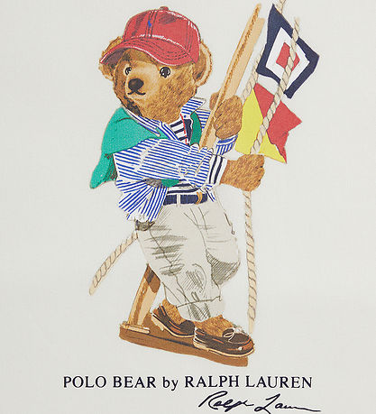 Polo Ralph Lauren Sweatshirt - Bear - Deckwash White