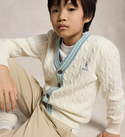 Polo Ralph Lauren Cardigan - Cricket Cream Multi