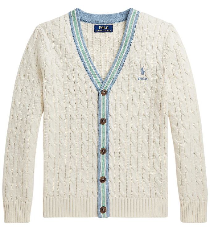 Polo Ralph Lauren Cardigan - Cricket Cream Multi