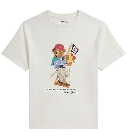 Polo Ralph Lauren T-shirt - Bear - Deckwash White