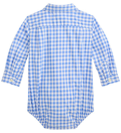Polo Ralph Lauren Skjortebody - Blue/ White