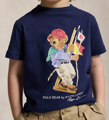 Polo Ralph Lauren T-shirt - Bear - Newport Navy