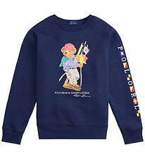 Polo Ralph Lauren Sweatshirt - Bear - Newport Navy