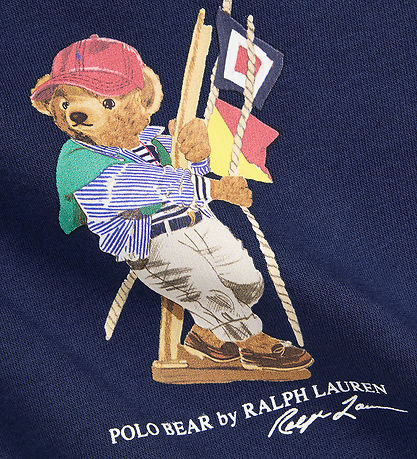Polo Ralph Lauren Sweatshirt - Bear - Newport Navy