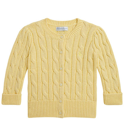 Polo Ralph Lauren Cardigan - Bird Yellow/ Metallic