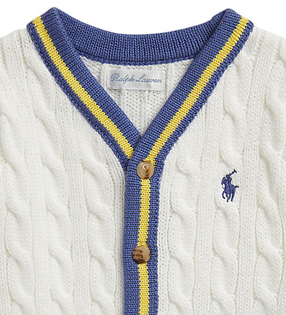 Polo Ralph Lauren Cardigan - Deckwash White