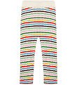 FUB Leggings - Rib - Strik - Multifarvet m. Striber