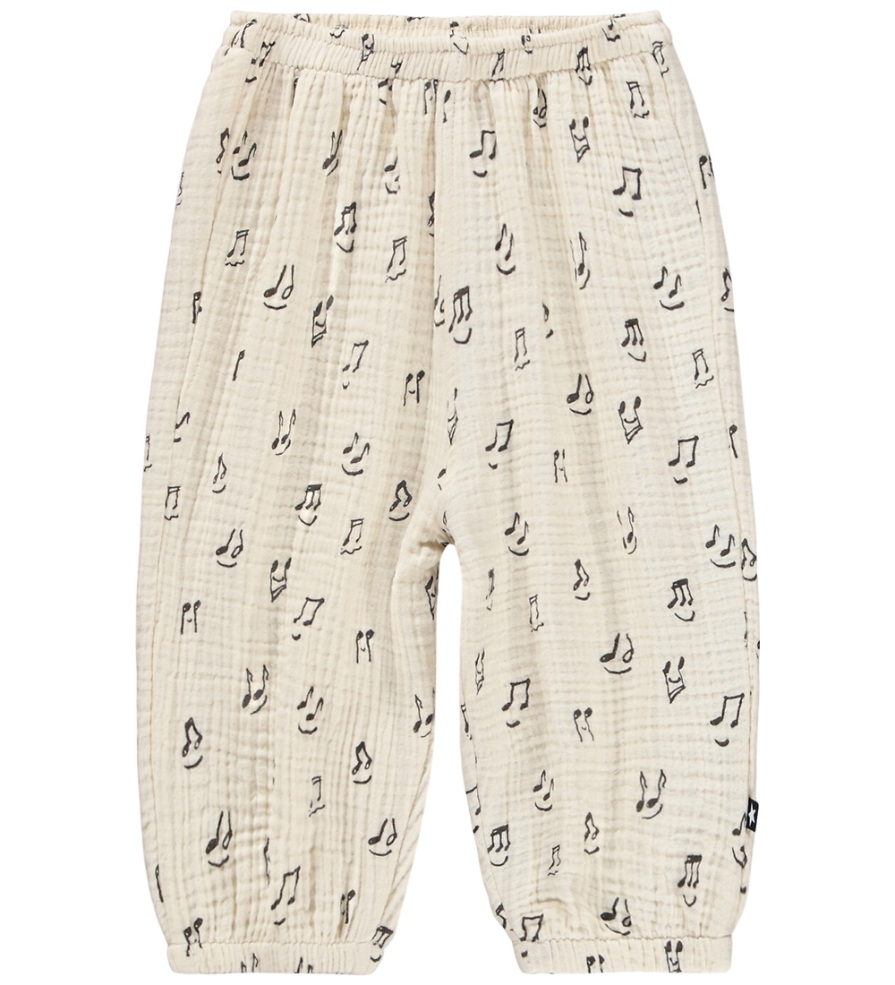 Molo Hosen - Musselin - Serene - Happy Notizen - Molo - 74 - Hosen - Baumwolle