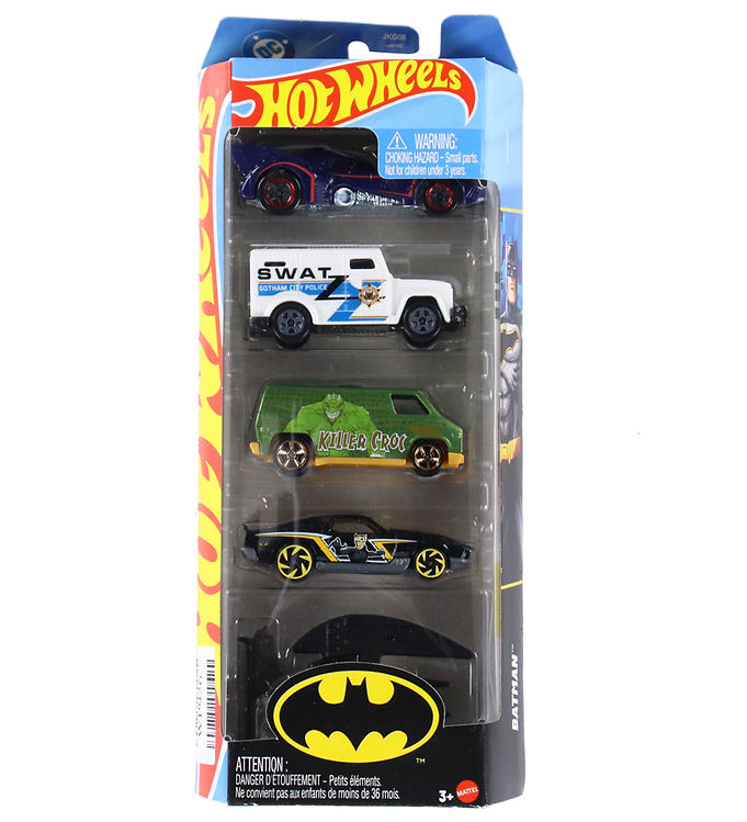Hot Wheels Biler - 5-pak - Batman