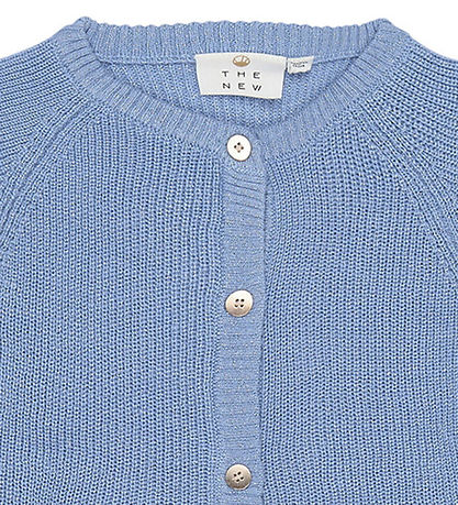 The New Cardigan - Strik - TnSalvina Glitter - Forever Blue