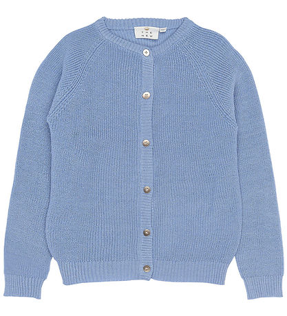 The New Cardigan - Strik - TnSalvina Glitter - Forever Blue