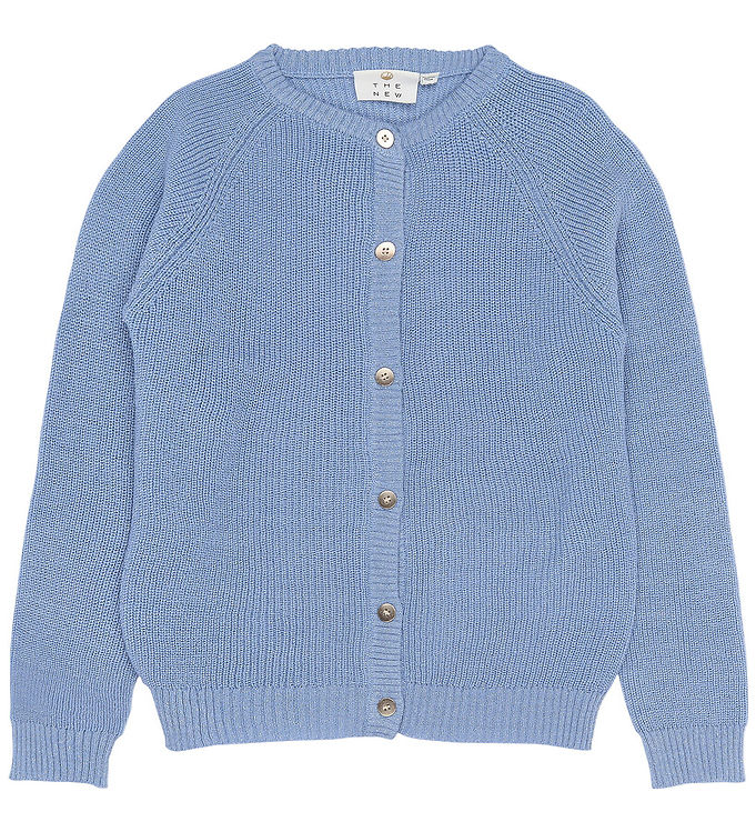 The New Cardigan - Strik - TnSalvina Glitter - Forever Blue