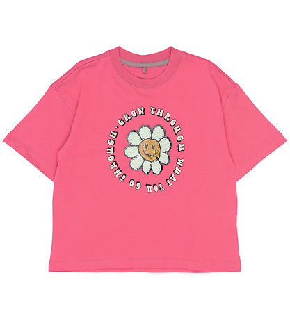 The New T-shirt - TnSkye - Carmine Rose