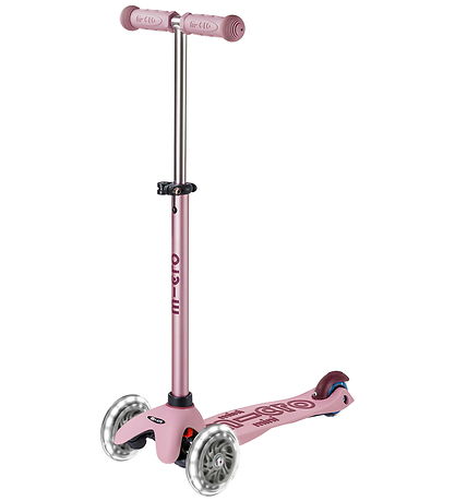 Micro Løbehjul - Mini2grow Deluse Magic LED 2.0 - Dusty Rose
