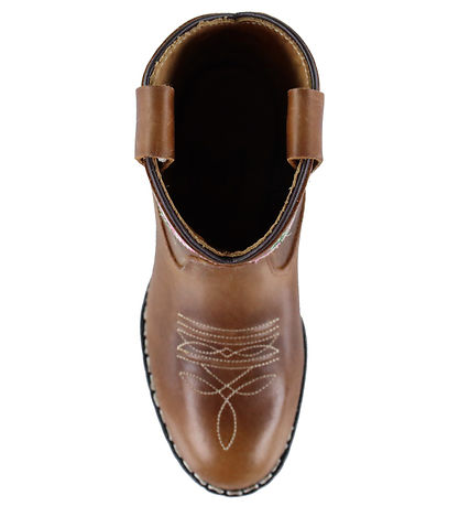 Copenhagen Colors Støvler - Cowboy - Cognac Leather
