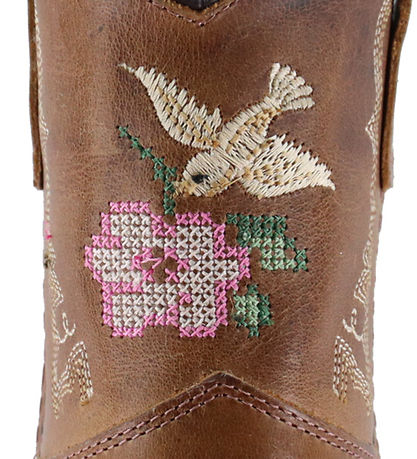 Copenhagen Colors Støvler - Cowboy - Cognac Leather