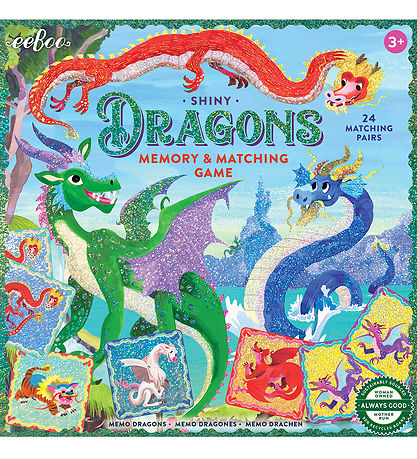 Eeboo Huskespil - Drager og Glimmer