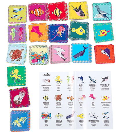 Eeboo Huskespil - Havets Dyr