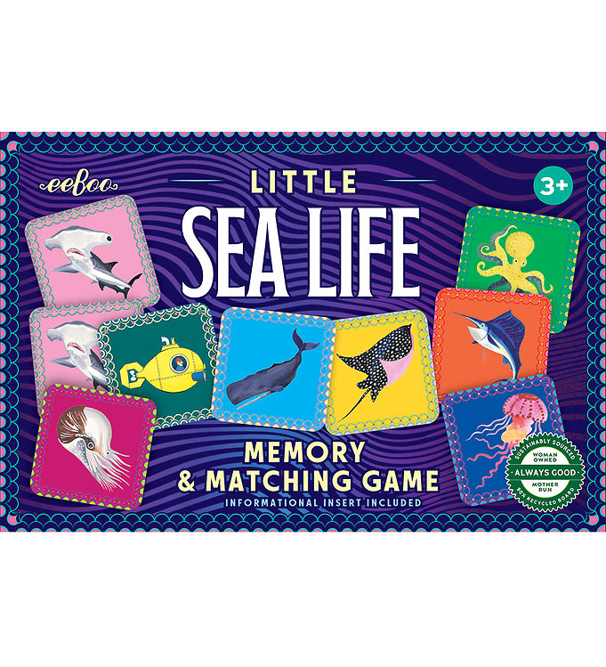 Eeboo Vendespil - Havets Dyr