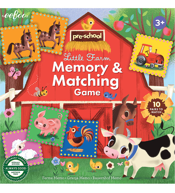 Eeboo Vendespil - Bondegården