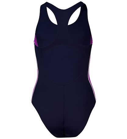 Puma Badeanzug - Navy/Elektrisch Orchid