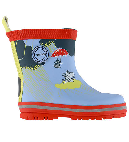 Reima Gummistøvler - Moomin Magisk - Airy Blue