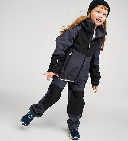 Reima Softshellbukser - Valmis - Soft Black