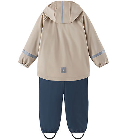 Reima Regntøj m. Seler - Tihku - PU - Earthy Beige