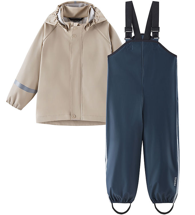 Reima Regntøj m. Seler - Tihku - PU - Earthy Beige