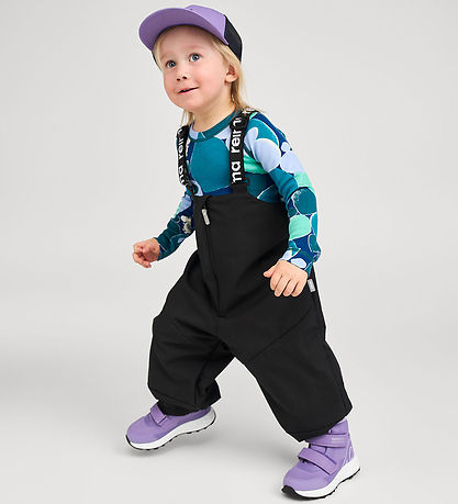 Reima Softshellbukser m. Seler - Tosion - Sort