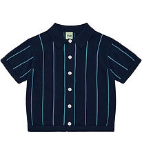 FUB T-shirt - Strik - Dark Navy/Sea