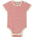 FUB Body k/æ - Strik - Ecru/Rød