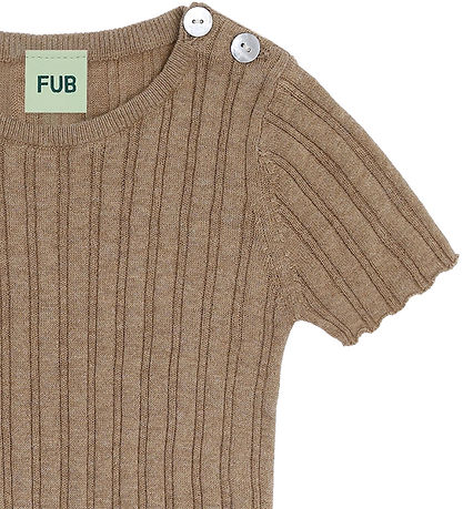 FUB Body k/æ - Rib - Camel Melange