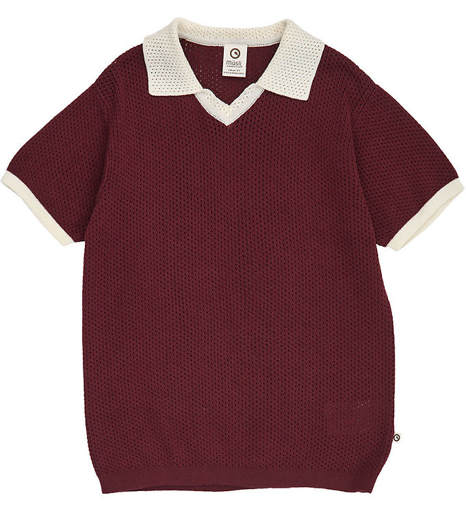 Müsli Polo - Strik - Russet