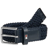 Tommy Hilfiger Bælte - Braided - Space Blue