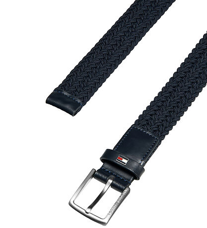 Tommy Hilfiger Bælte - Braided - Space Blue