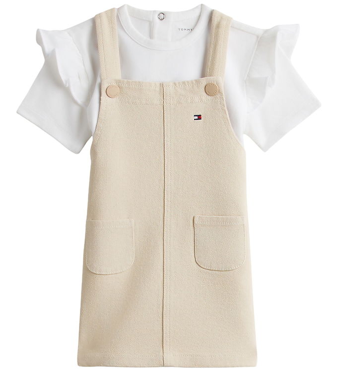 Tommy Hilfiger Gaveæske - T-shirt/Spencer - Classic Beige