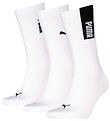 Puma Strømper - 3-pak - Hvid/Sort
