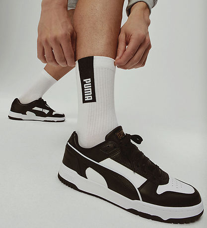 Puma Strømper - 3-pak - Hvid/Sort
