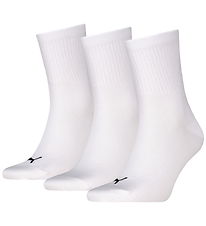 Puma Strømper - 3-pak - Hvid/Sort