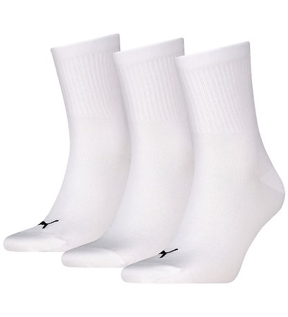 Puma Strømper - 3-pak - Hvid/Sort