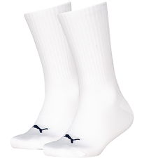 Puma Strømper - 2-pak - White/Racing Blue/Green